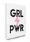Stupell Industries LulusimonSTUDIO Girl Power Canvas Wall Art